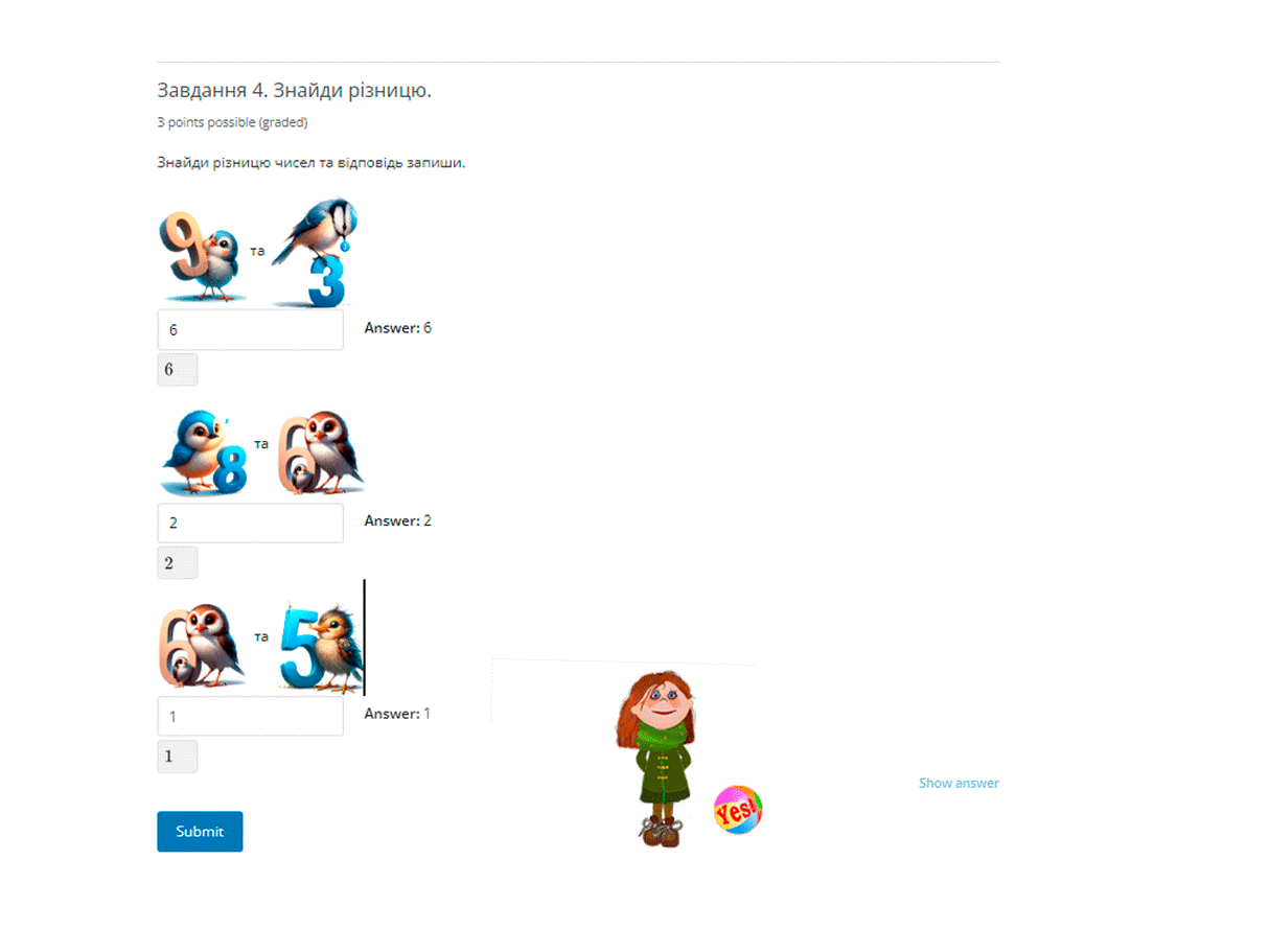 Tests. Mathematics Grade 1. Addition and Subtraction within 10
