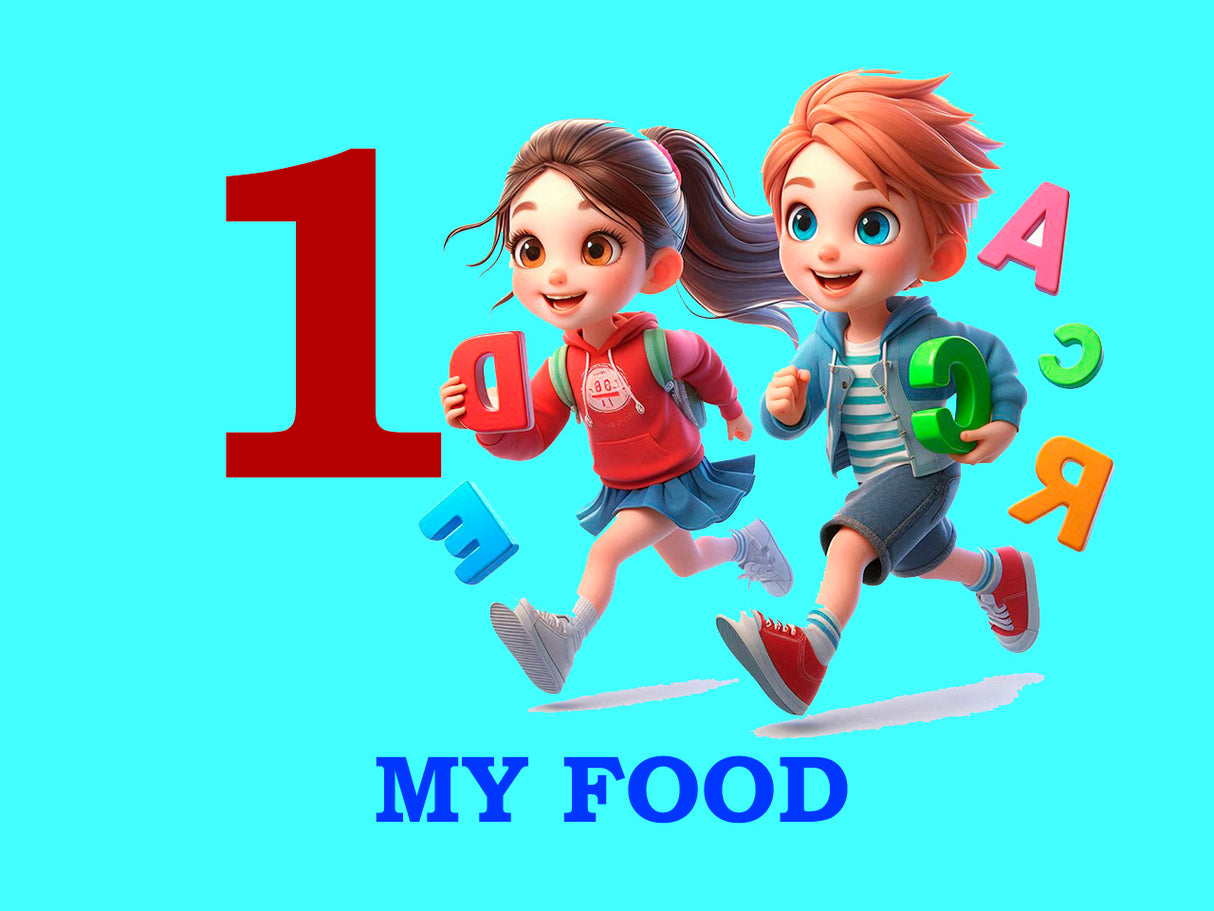 Tests. English language Grade 1. My food.