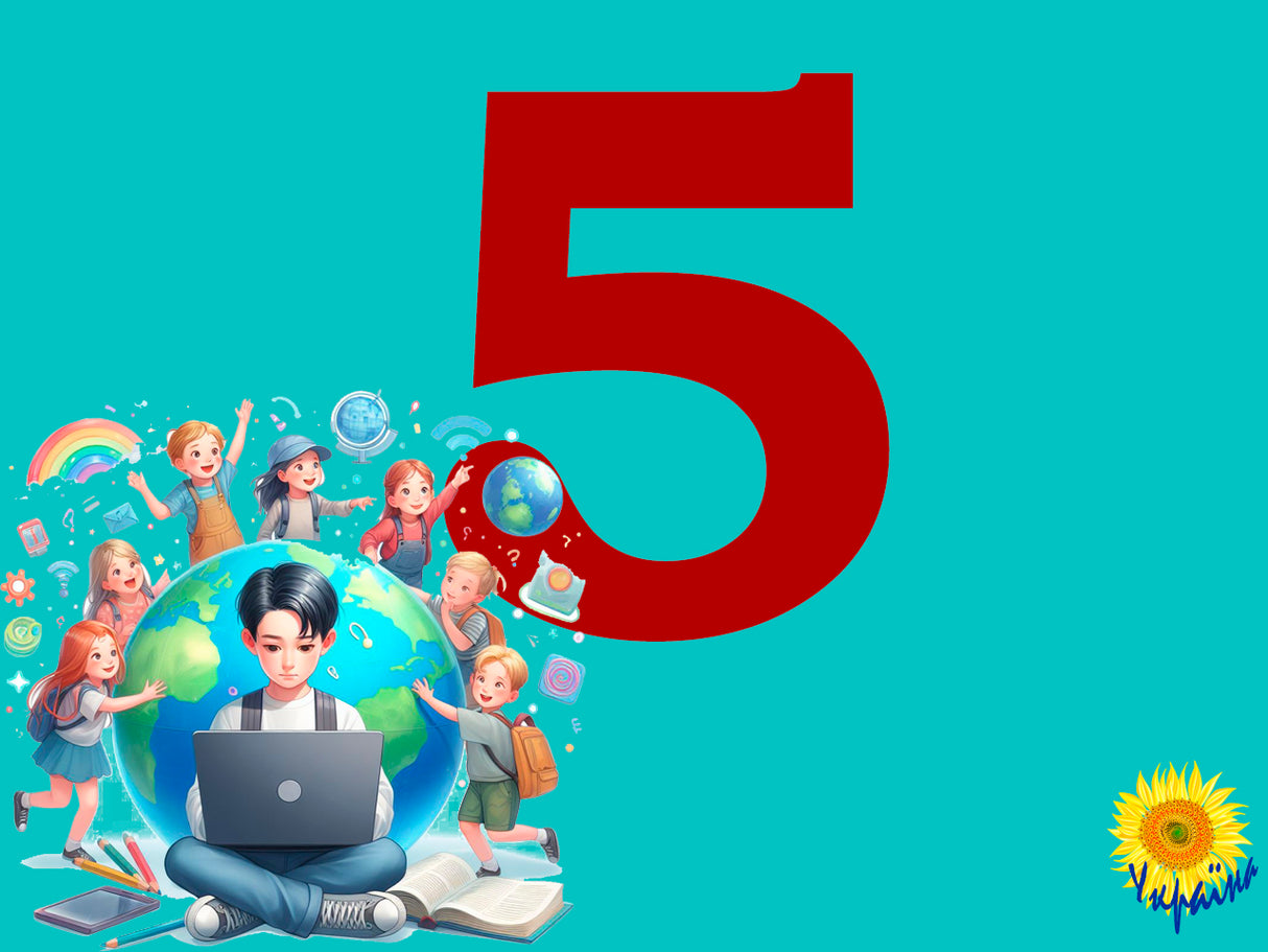 Інформатика 5 клас. Збірник 1 (АНГ)